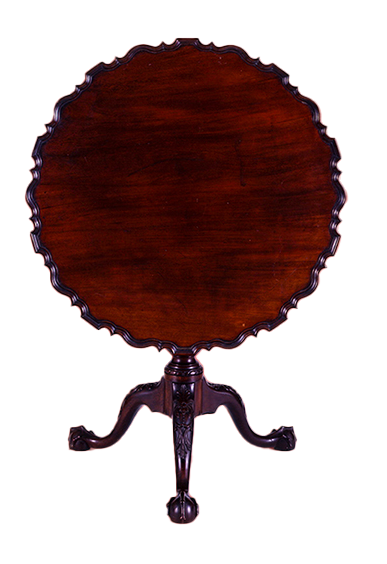 photograph of tea table